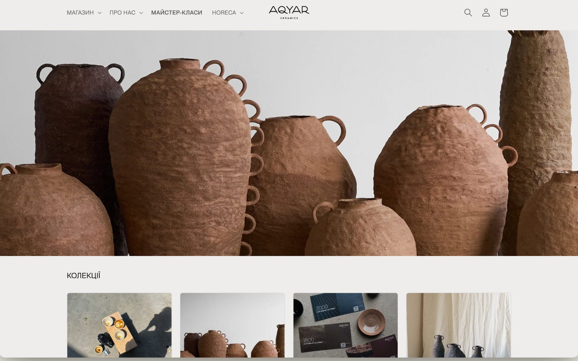 Aqyar Ceramics — Store