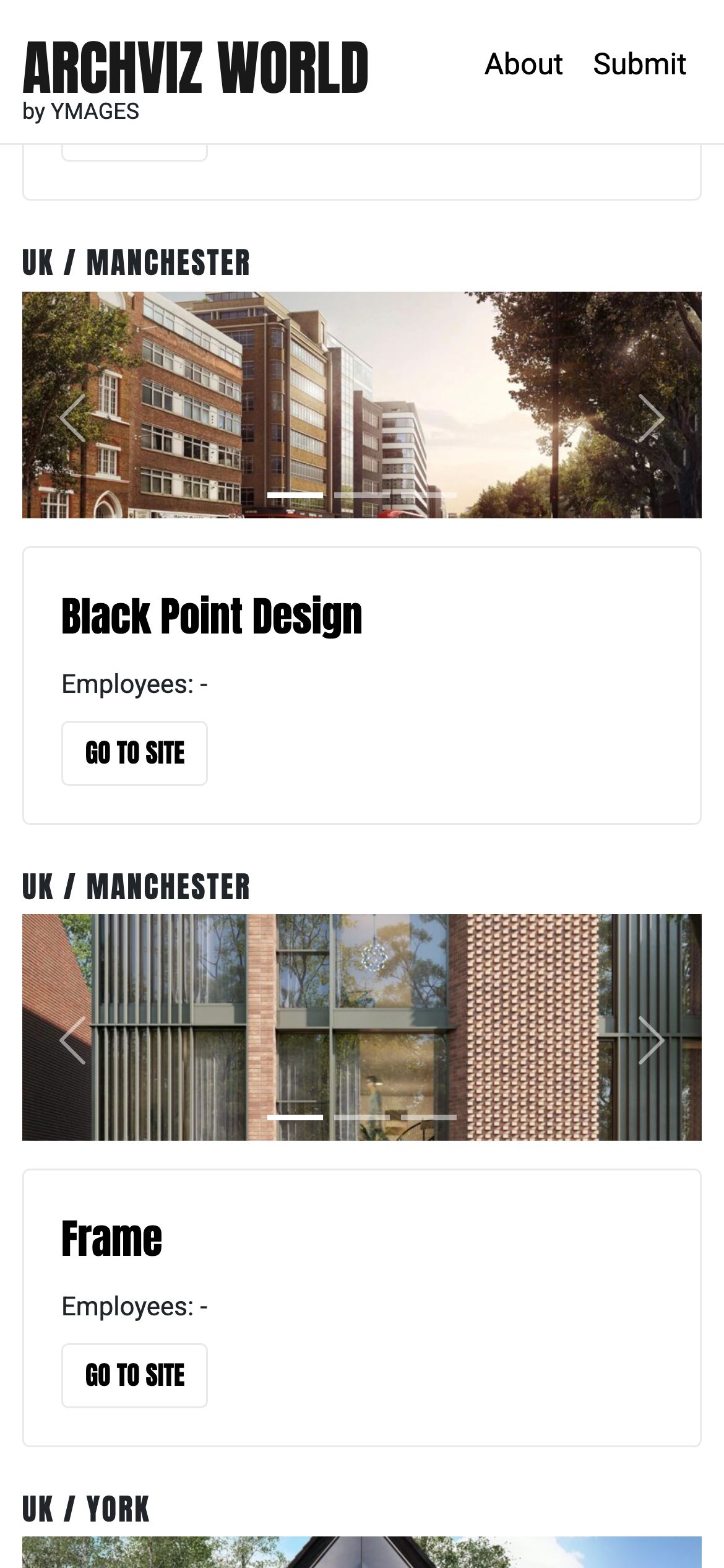 Archviz World — mobile screen 4