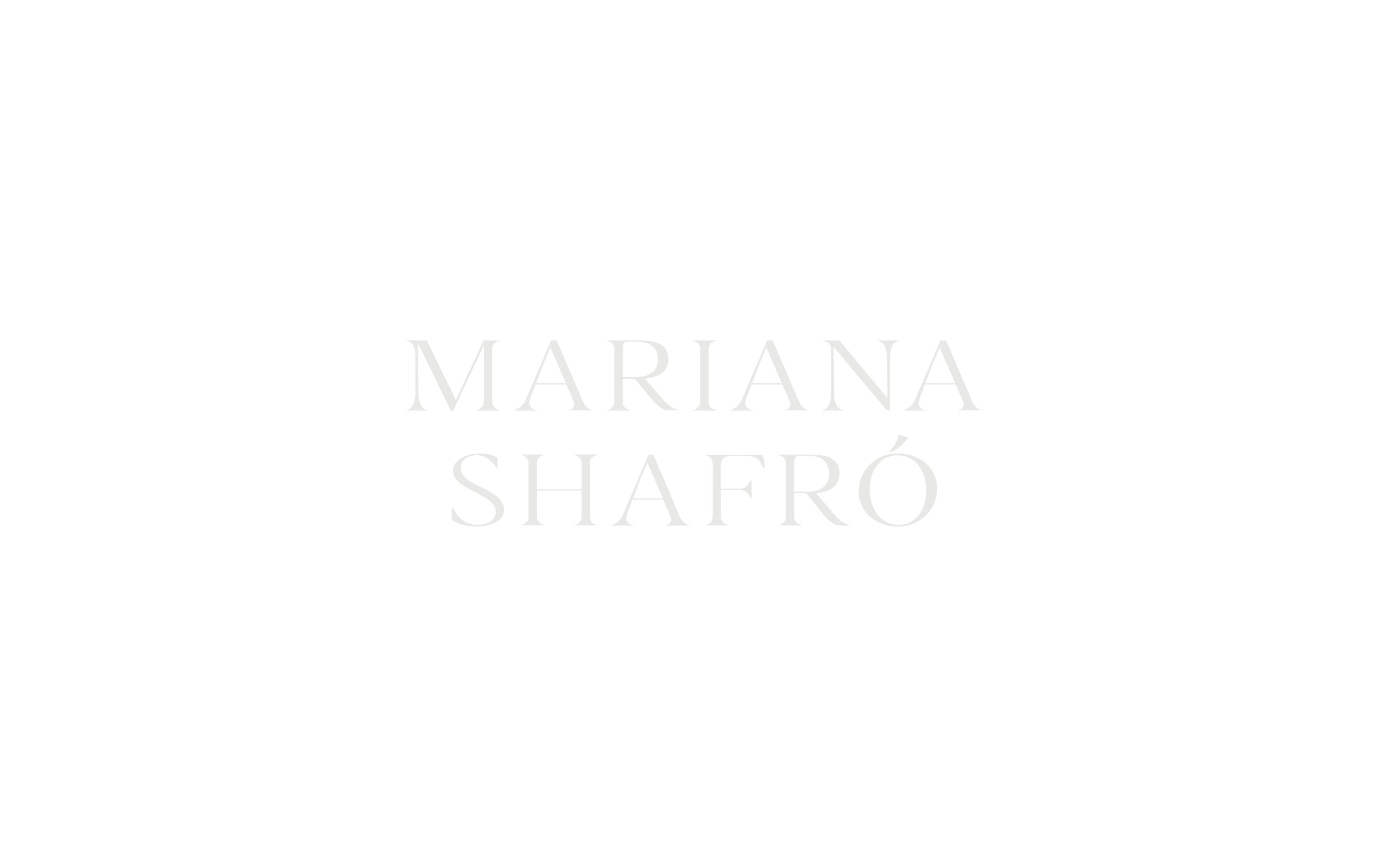 Mariana Shafro — screen 1