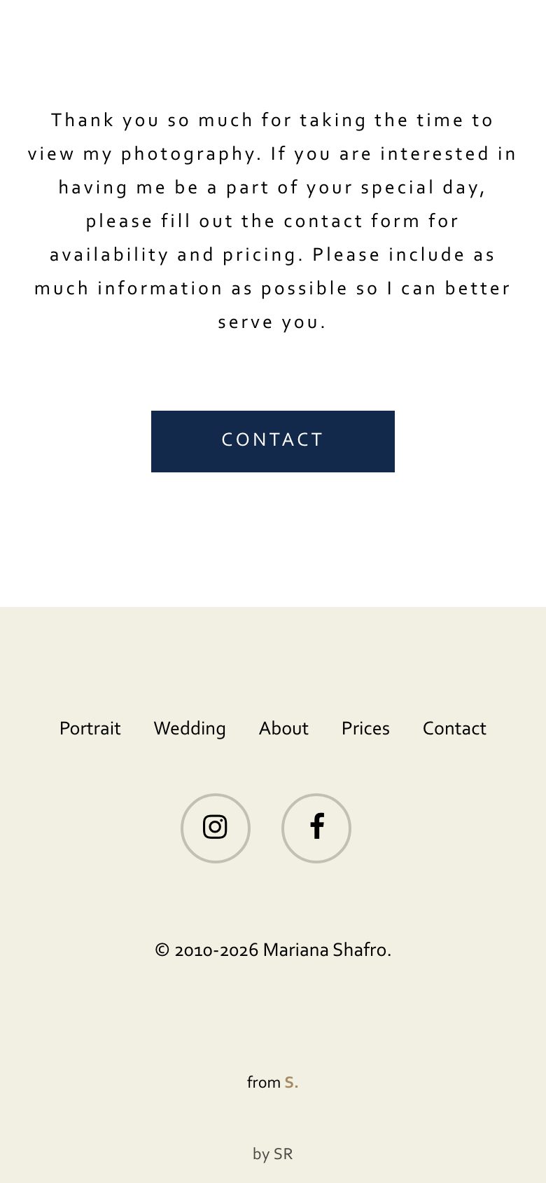 Mariana Shafro — mobile screen 4