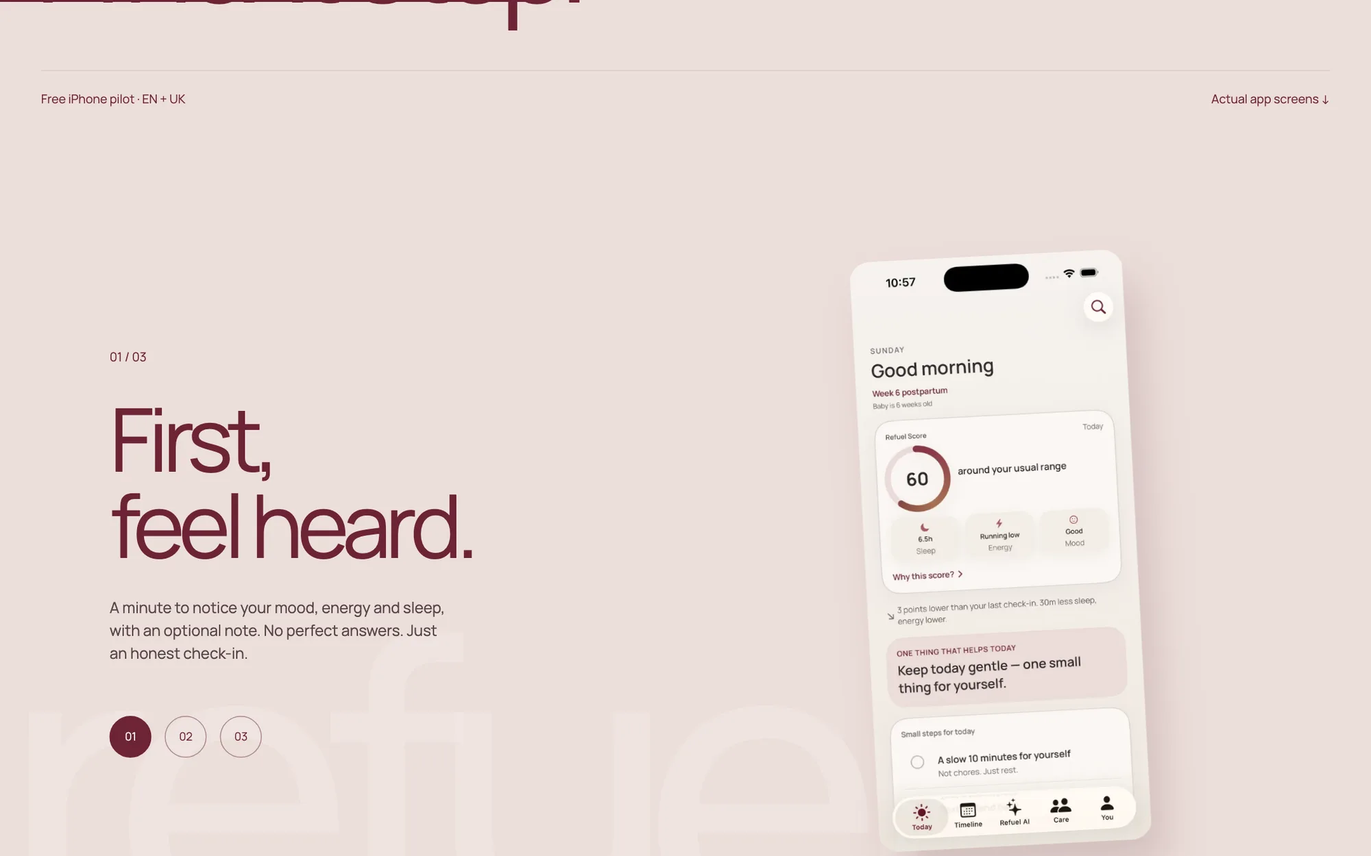 Feel heard