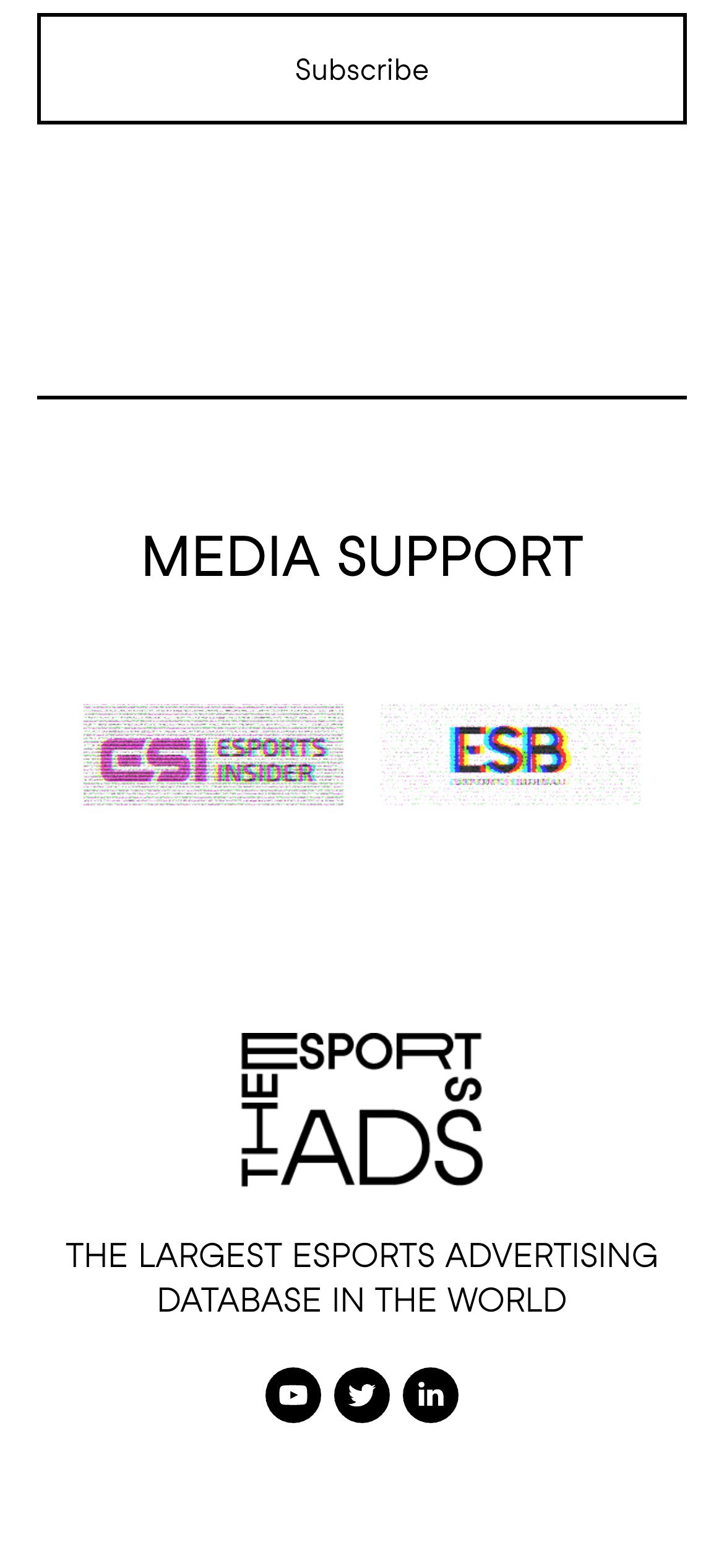 The Esports Ads — mobile screen 5